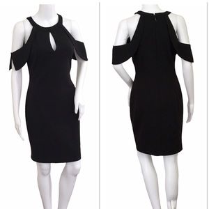 Guess Los Angeles Black Fitted Dress Size 4